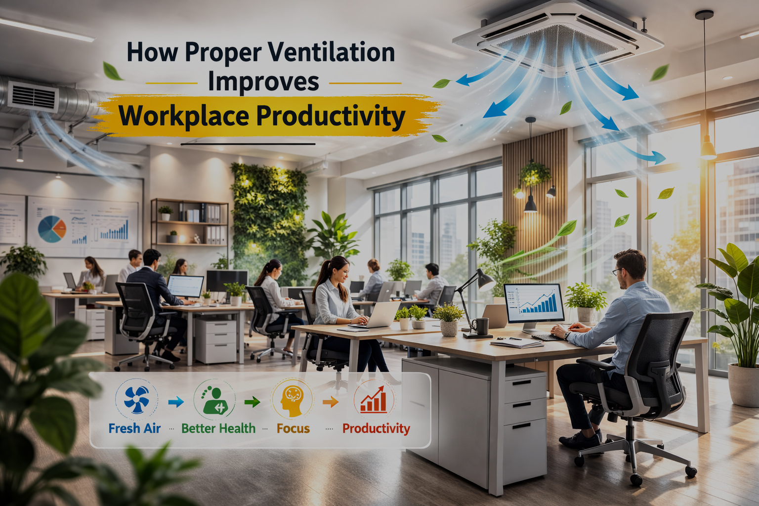 How Proper Ventilation Improves Workplace Productivity